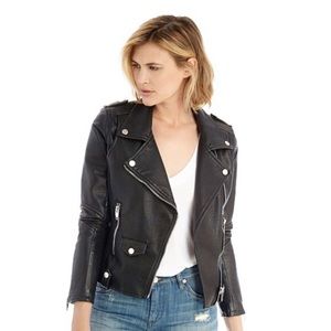 Blank NYC Evil Ways Vegan Leather Moto Jacket